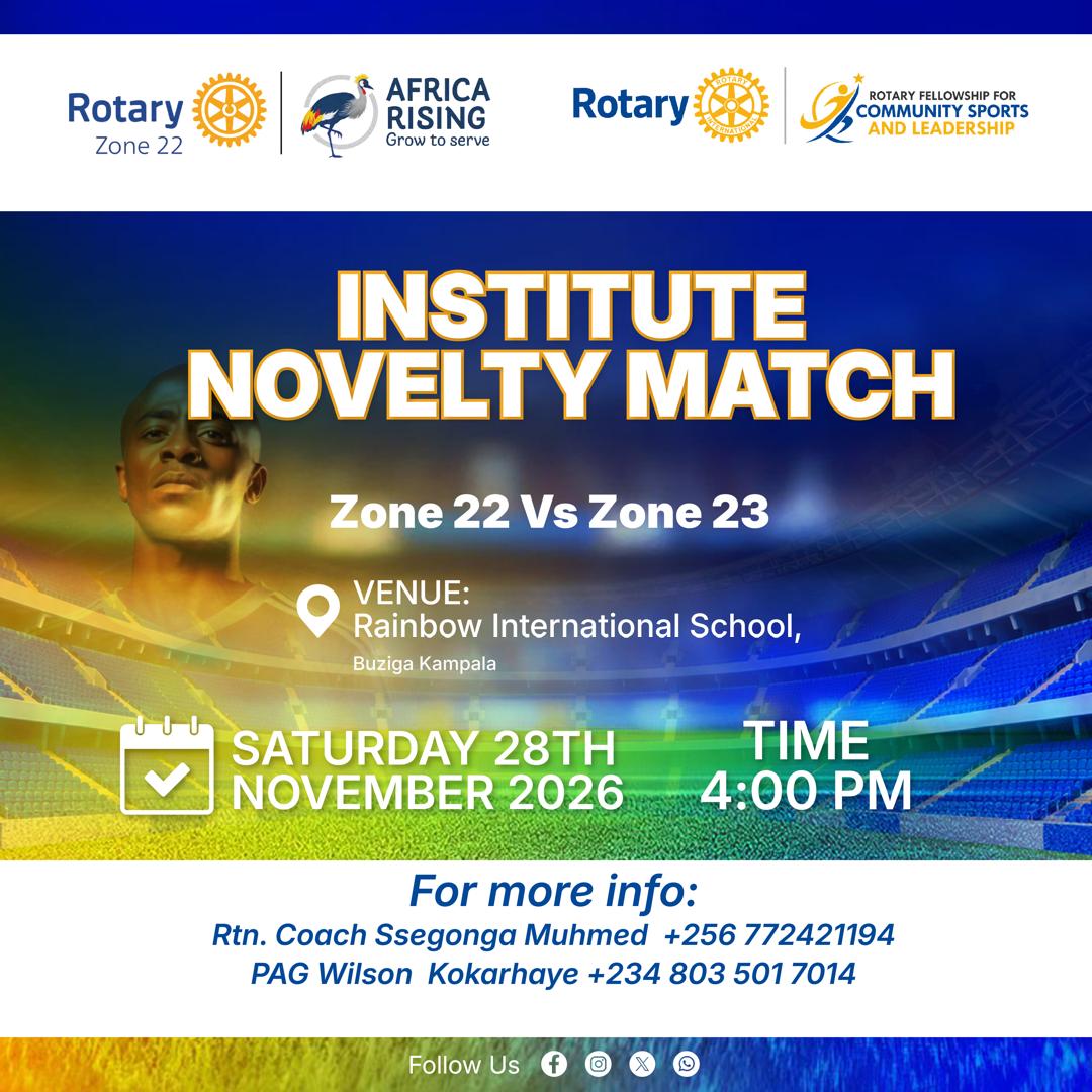 Institute Novelty Match poster
